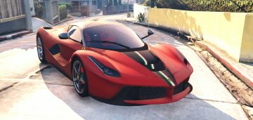 Ferrari LaFerrari Scuderia Paintjob - GTA5