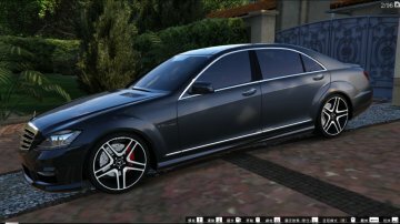 Mercedes-Benz S65 AMG 2012 - GTA5