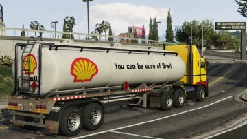 Camion citerne Shell - GTA5