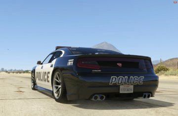 LSPD Buffalo S Skin - GTA5