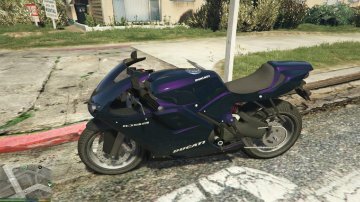 New Bati Badges - Ducati 1098 - GTA5