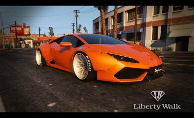 LibertyWalk Lamborghini Huracan - GTA5