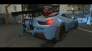 Ferrari 458 Italia Liberty Walk [HQ] - GTA5