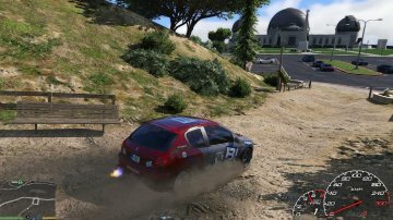 Peugeot 206 GTi Racing PaintJob - GTA5