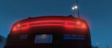 LAPD 2012 Dodge Charger Texture - GTA5