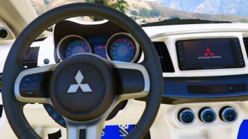 Mitsubishi Lancer Evolution X FQ-400 HKS Paintjob - GTA5