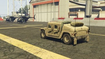 M1116 Humvee unarmed - GTA5