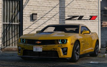 Camaro ZL1 2013 (Dirty Livery) - GTA5