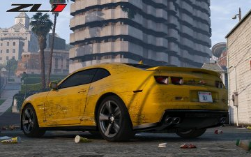 Camaro ZL1 2013 (Dirty Livery) - GTA5