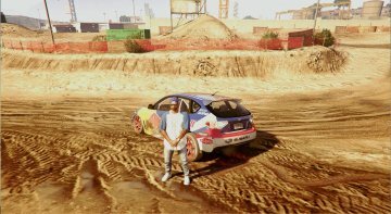 Subaru Wrx STI Travis Pastrana Livery [Red Bull] - GTA5