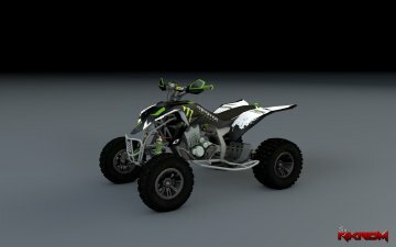 Yamaha YZF 450 ATV - Monster Energy