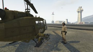 UH-1D Iroquois 'Huey' Gunship - GTA5