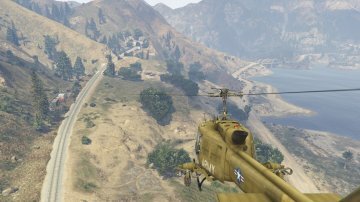 UH-1D Iroquois 'Huey' Gunship - GTA5