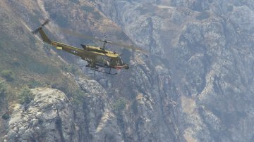UH-1D Iroquois 'Huey' Gunship - GTA5
