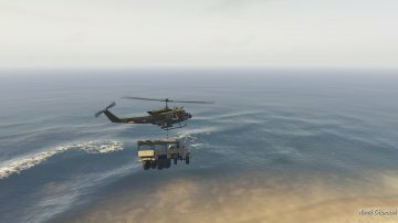 UH-1D Iroquois 'Huey' Gunship - GTA5