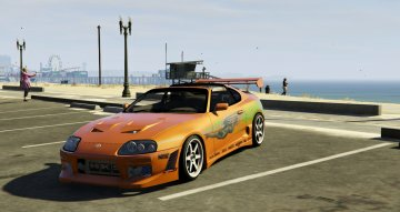 Fast and Furious Toyota Supra JZA80 livery - GTA5
