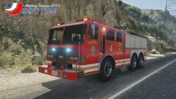 Camion de pompiers - Véhicule de secours routier