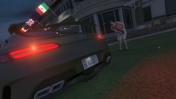 Plaque d'immatriculation Monégasque V2.0 - GTA5