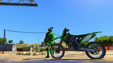 Kawasaki KX450F - 2015 Factory Graphics