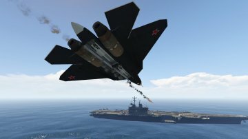 Sukhoi T-50 PAK FA - GTA5