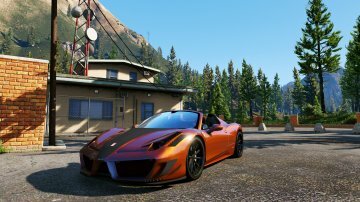 [DTD] Ferrari 458 Mansory Siracusa Monaco Edition - GTA5