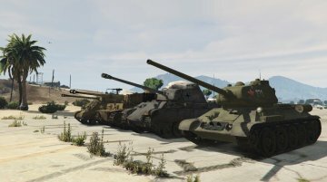 World War II Tanks Pack - GTA5
