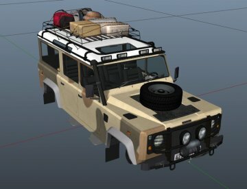 Land Rover Defender 110 (avec Extras) - GTA5