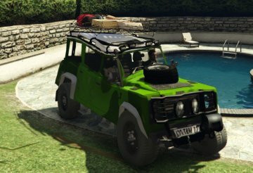 Land Rover Defender 110 (avec Extras) - GTA5