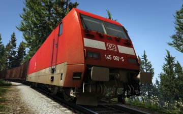 Bombadier Traxx DB BR 145 - Train Mod [Enterable] - GTA5