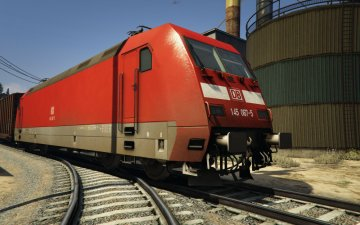 Bombadier Traxx DB BR 145 - Train Mod [Enterable] - GTA5