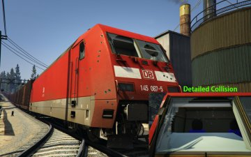 Bombadier Traxx DB BR 145 - Train Mod [Enterable] - GTA5