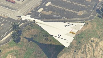 XB-70 Valkyrie (Mach 3 high speed bomber) - GTA5