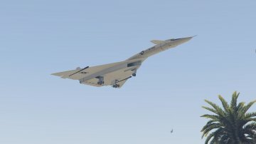 XB-70 Valkyrie (Mach 3 high speed bomber) - GTA5