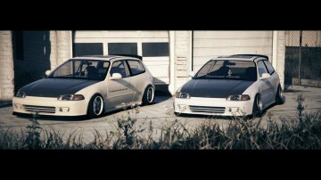 Honda Civic 5gen Stance Livery - GTA5