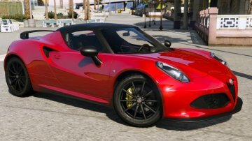 Alfa Romeo 4c Spider 2015 [Add-On] - GTA5