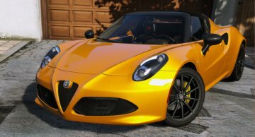 Alfa Romeo 4c Spider 2015 [Add-On] - GTA5