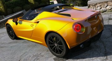 Alfa Romeo 4c Spider 2015 [Add-On] - GTA5