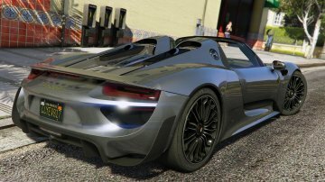 Porsche 918 Spyder 2015 & Weissach Kit [Add-On] - GTA5