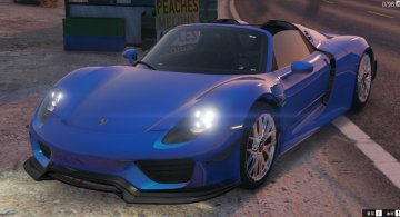 Porsche 918 Spyder 2015 & Weissach Kit [Add-On] - GTA5