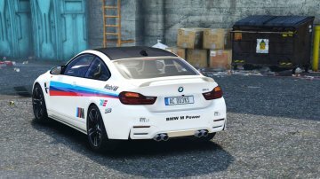 BMW M4 F82 - M stripes Paintjob - GTA5