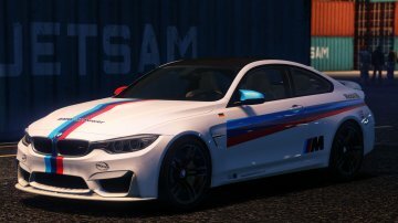 BMW M4 F82 - M stripes Paintjob - GTA5