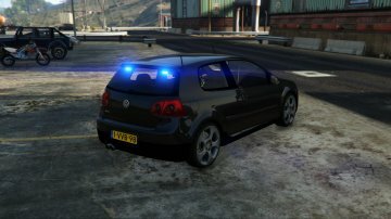 Volkswagen Golf Unmarked Politie - GTA5