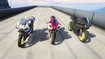 Yamaha R1 2014 Grey/Gold Paintjobs