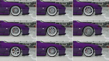 Stretched Tire Wheel Pack - GTA5