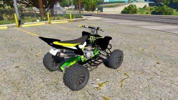 Suzuki LTR 450 2009 - Monster Energy - GTA5