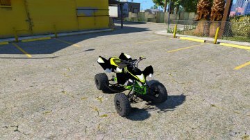 Suzuki LTR 450 2009 - Monster Energy - GTA5