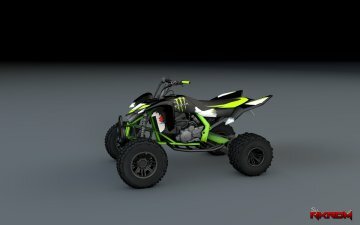 Suzuki LTR 450 2009 - Monster Energy
