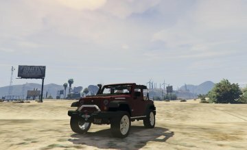 Jeep Wrangler 2012 - GTA5