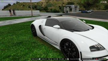 Bugatti Veyron L'orque Blanc Paintjob - GTA5