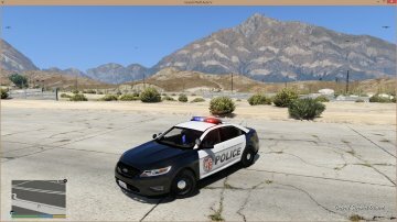 Fictional LAPD Pack - Vehicles textures - GTA5